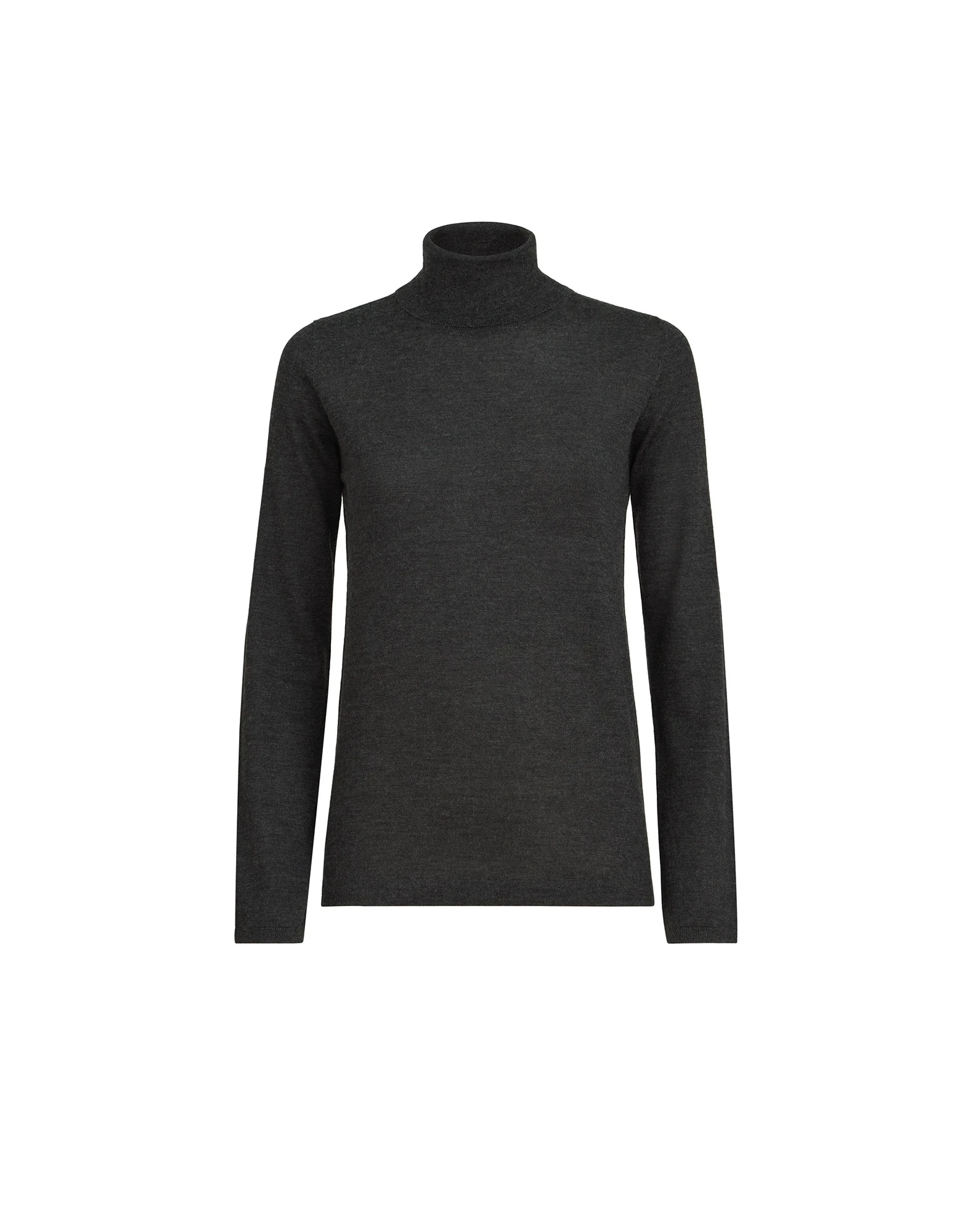Brunello Cucinelli Cashmere turtleneck sweater in Anthracite Brunello Cucinelli
