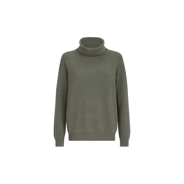 Cashmere turtleneck sweater in Origano