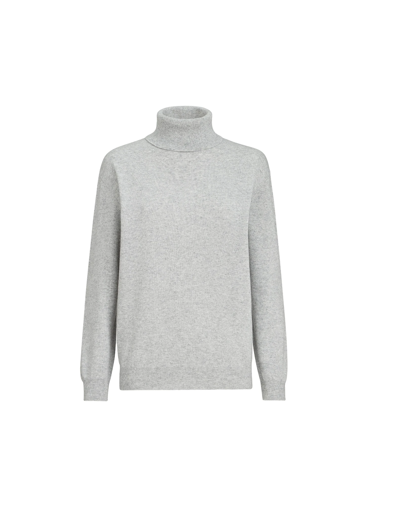 Brunello Cucinelli Cashmere turtleneck sweater in Pebble Brunello Cucinelli