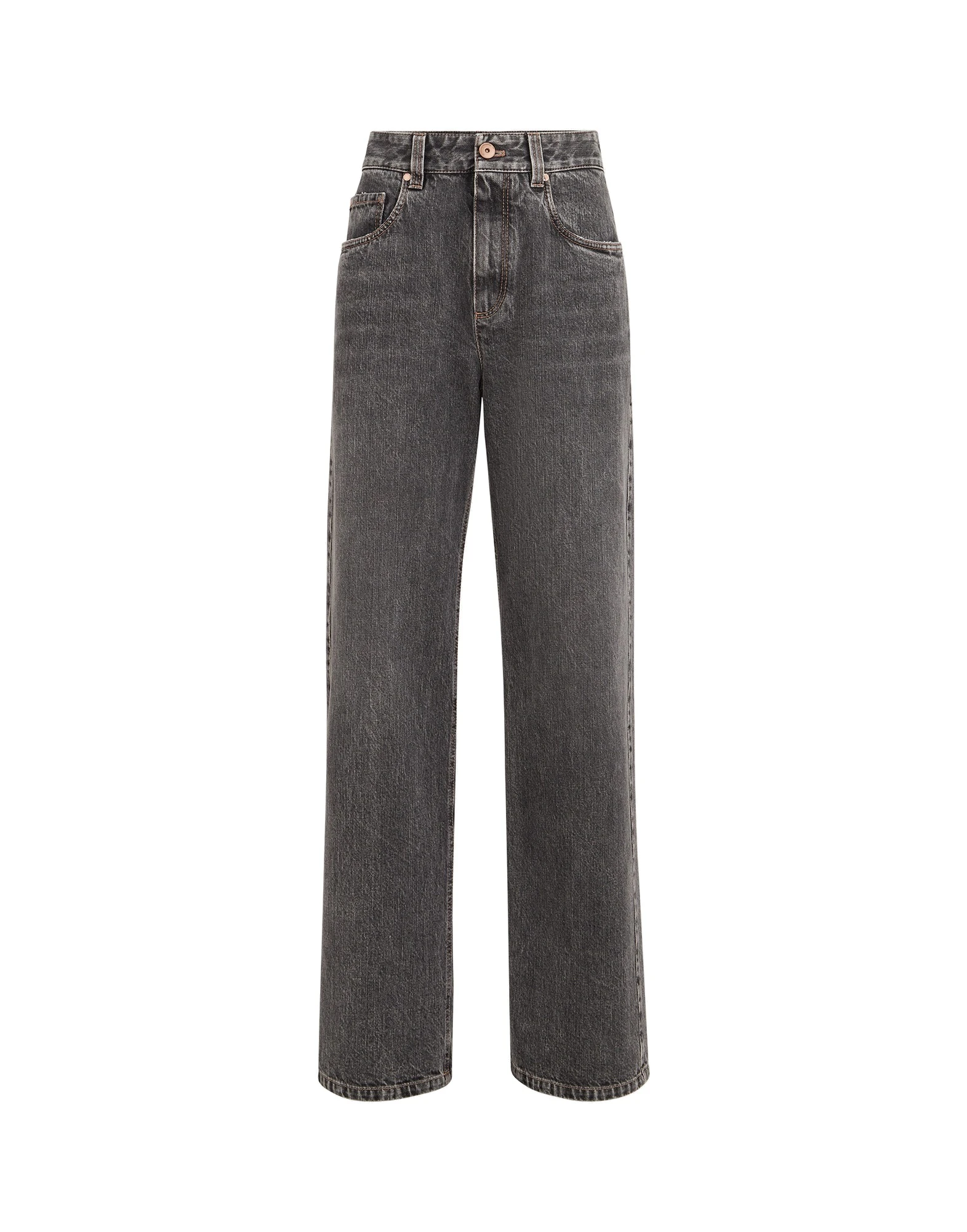 Brunello Cucinelli Contemporary Loose trousers in Dark Grey Brunello Cucinelli