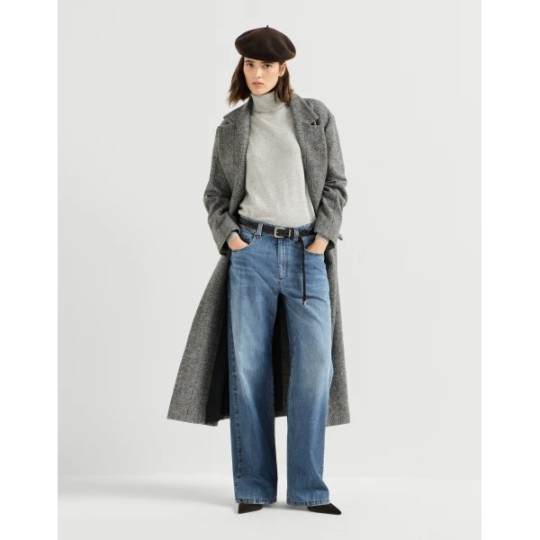 Contemporary Loose trousers in Denim - Image 5