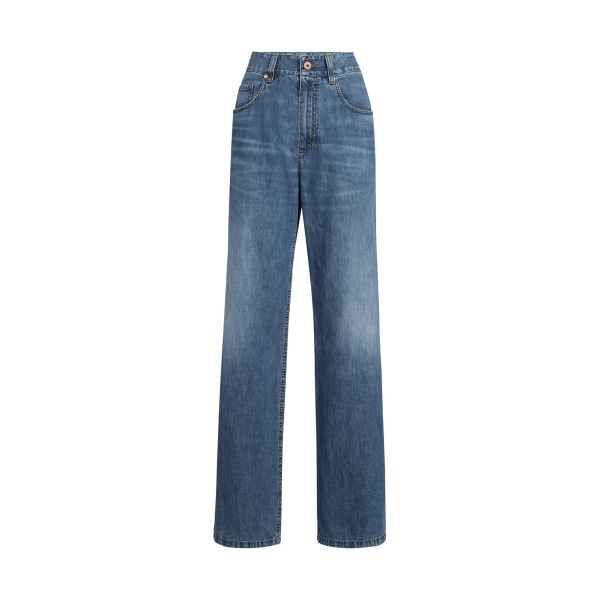 Brunello Cucinelli Contemporary Loose trousers in Denim