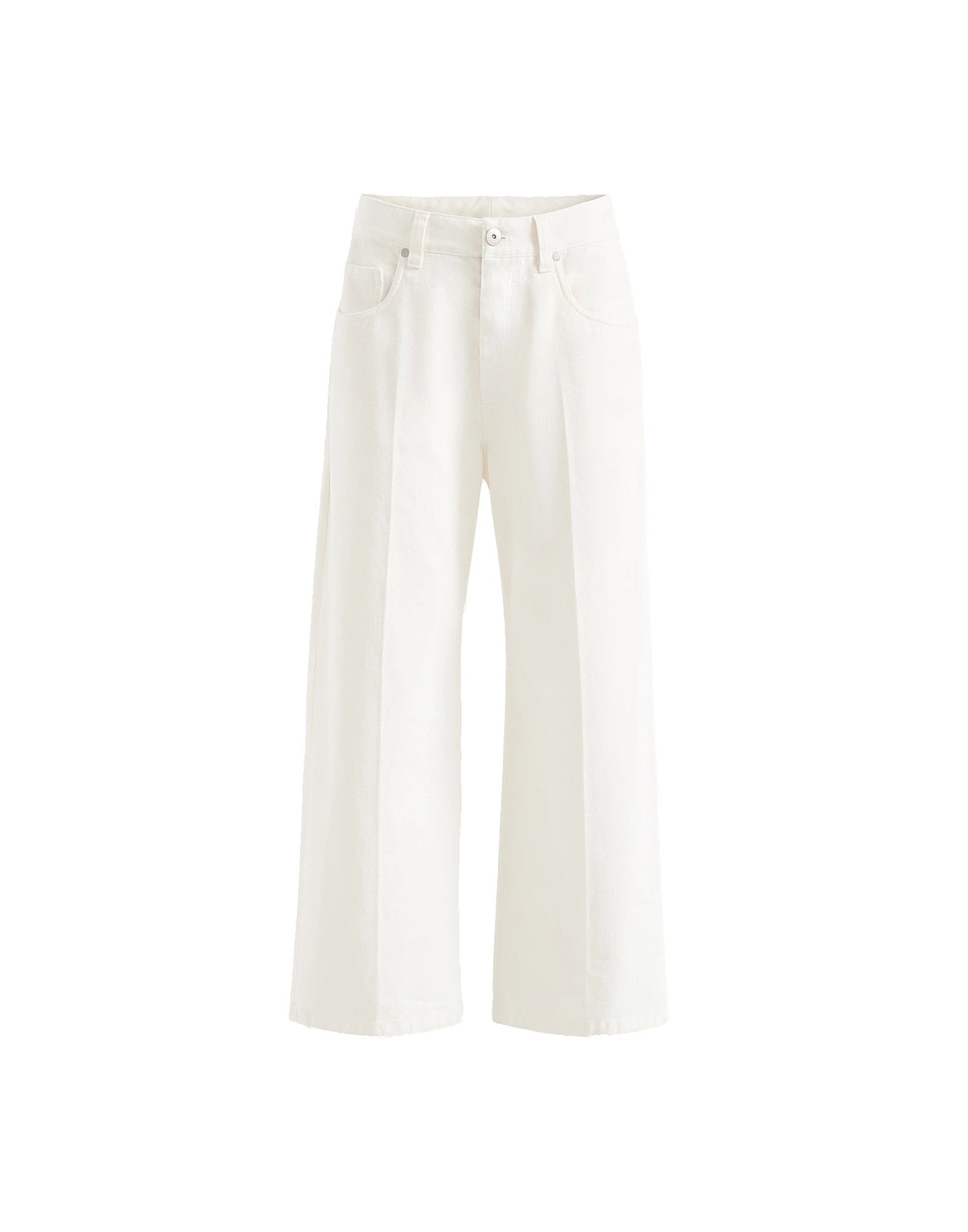 Brunello Cucinelli Contemporary Square trousers in Panama Brunello Cucinelli
