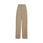 Brunello Cucinelli Corduroy baggy trousers in Beige | Pants | Luxury Shoes 
