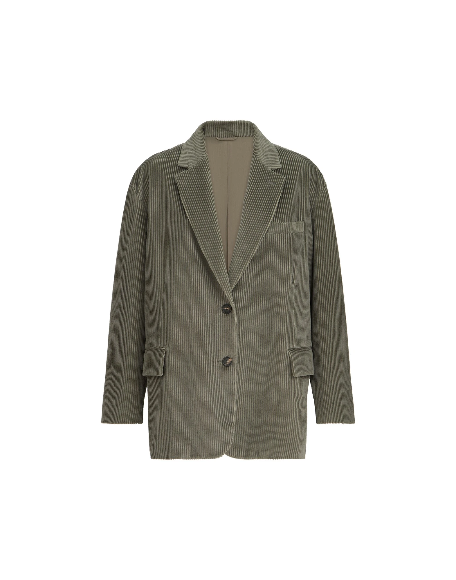 Brunello Cucinelli Corduroy blazer in Origano Brunello Cucinelli