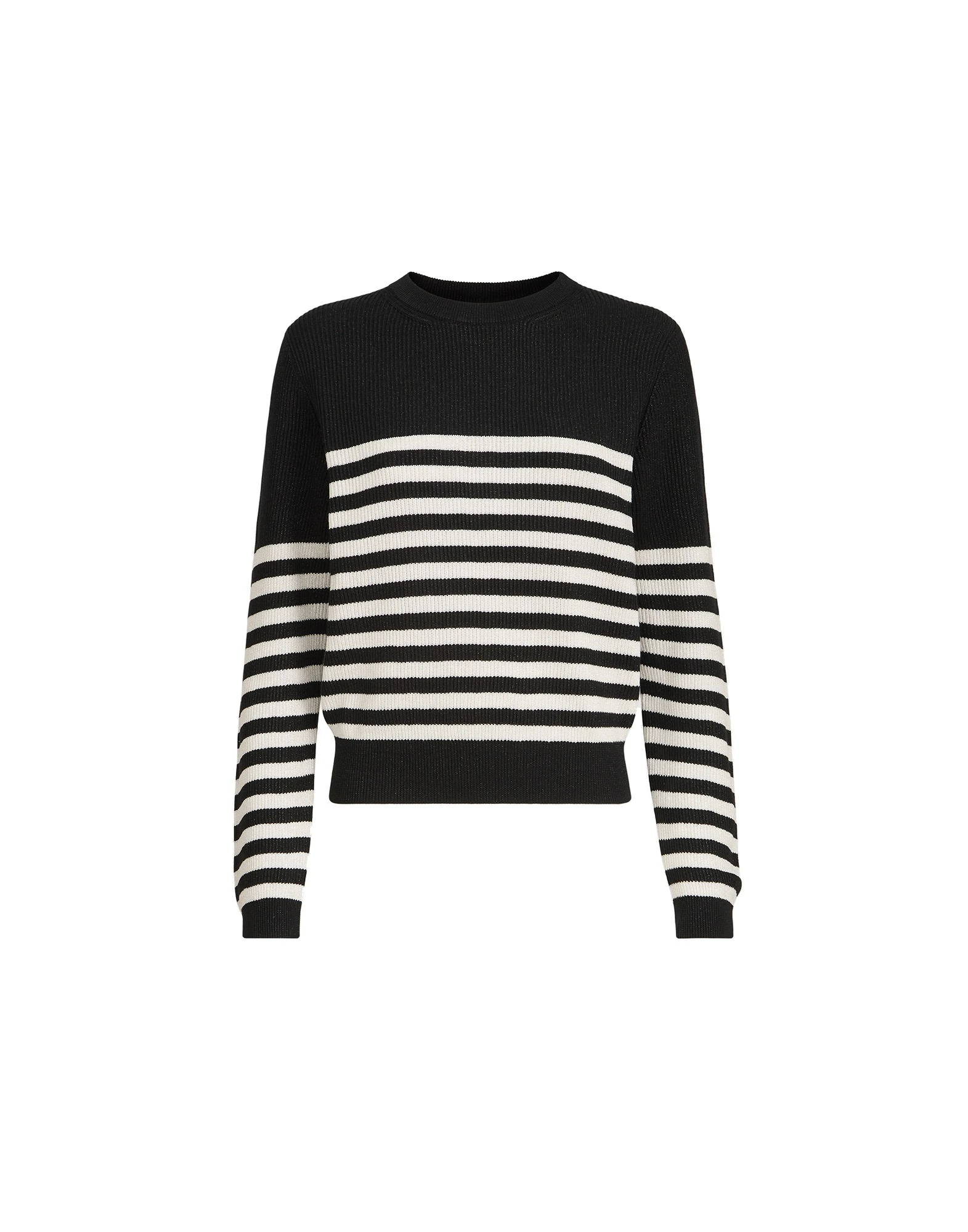 Brunello Cucinelli Cotton Sparkling yarn sweater in Black Brunello Cucinelli