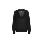 Brunello Cucinelli Dazzling texture sweater in Black | Sweaters | Luxury Shoes 
