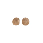 Brunello Cucinelli Disc Shimmer Earrings in Gold | Earrings | Luxury Shoes 