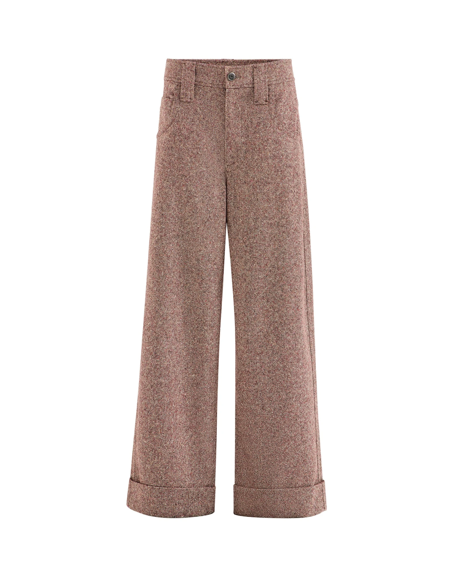 Brunello Cucinelli Donegal five-pocket baggy trousers in Burgundy | Buy Pants at Luxury Shoes Brunello Cucinelli Donegal five-pocket baggy trousers in Burgundy