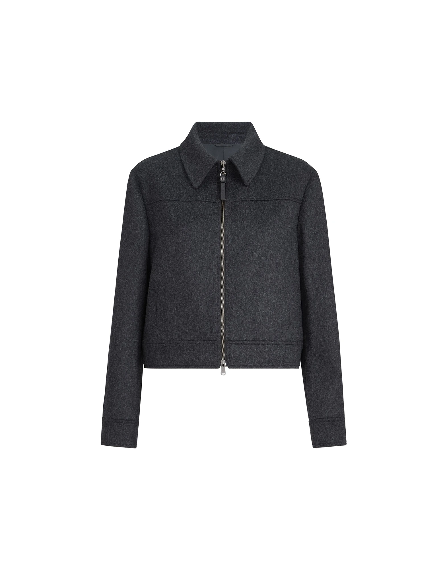 Brunello Cucinelli Flannel outerwear jacket in Anthracite | Buy Jackets at Luxury Shoes Brunello Cucinelli Flannel outerwear jacket in Anthracite