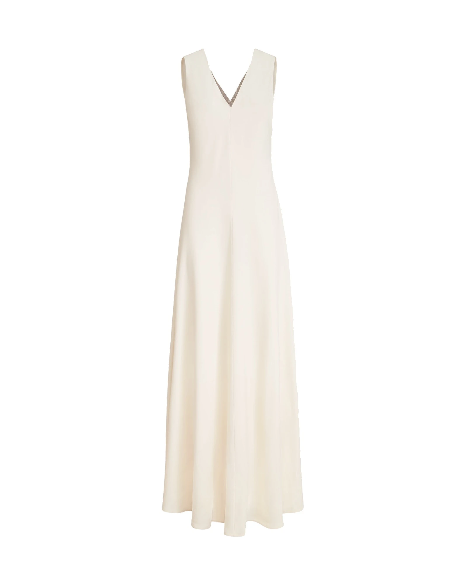 Brunello Cucinelli Fluid dress in Chalk Brunello Cucinelli