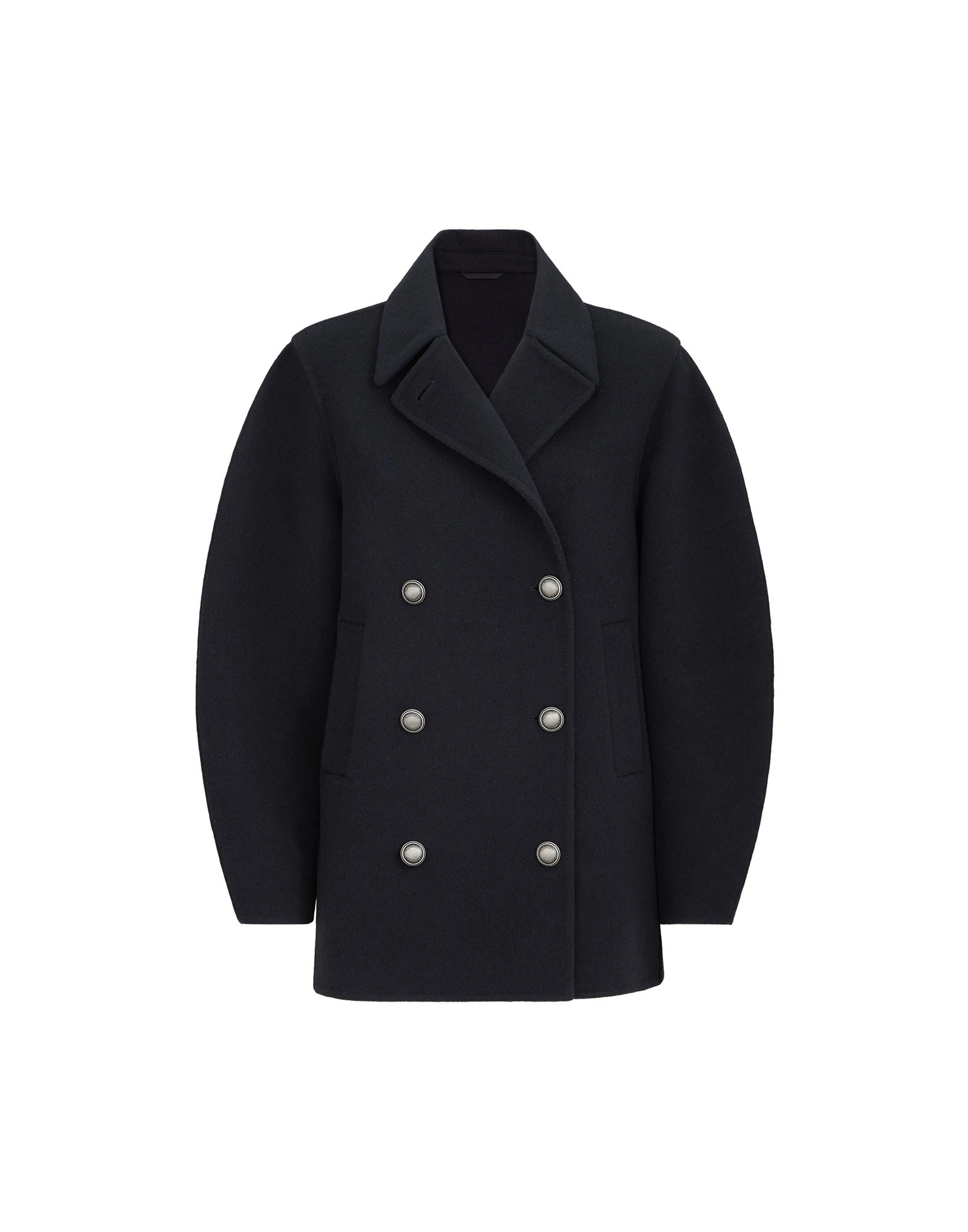 Brunello Cucinelli Hand-finished Caban jacket in Cobalt | Buy Jackets at Luxury Shoes Brunello Cucinelli Hand-finished Caban jacket in Cobalt