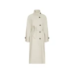 Brunello Cucinelli Handcrafted coat in Ivory