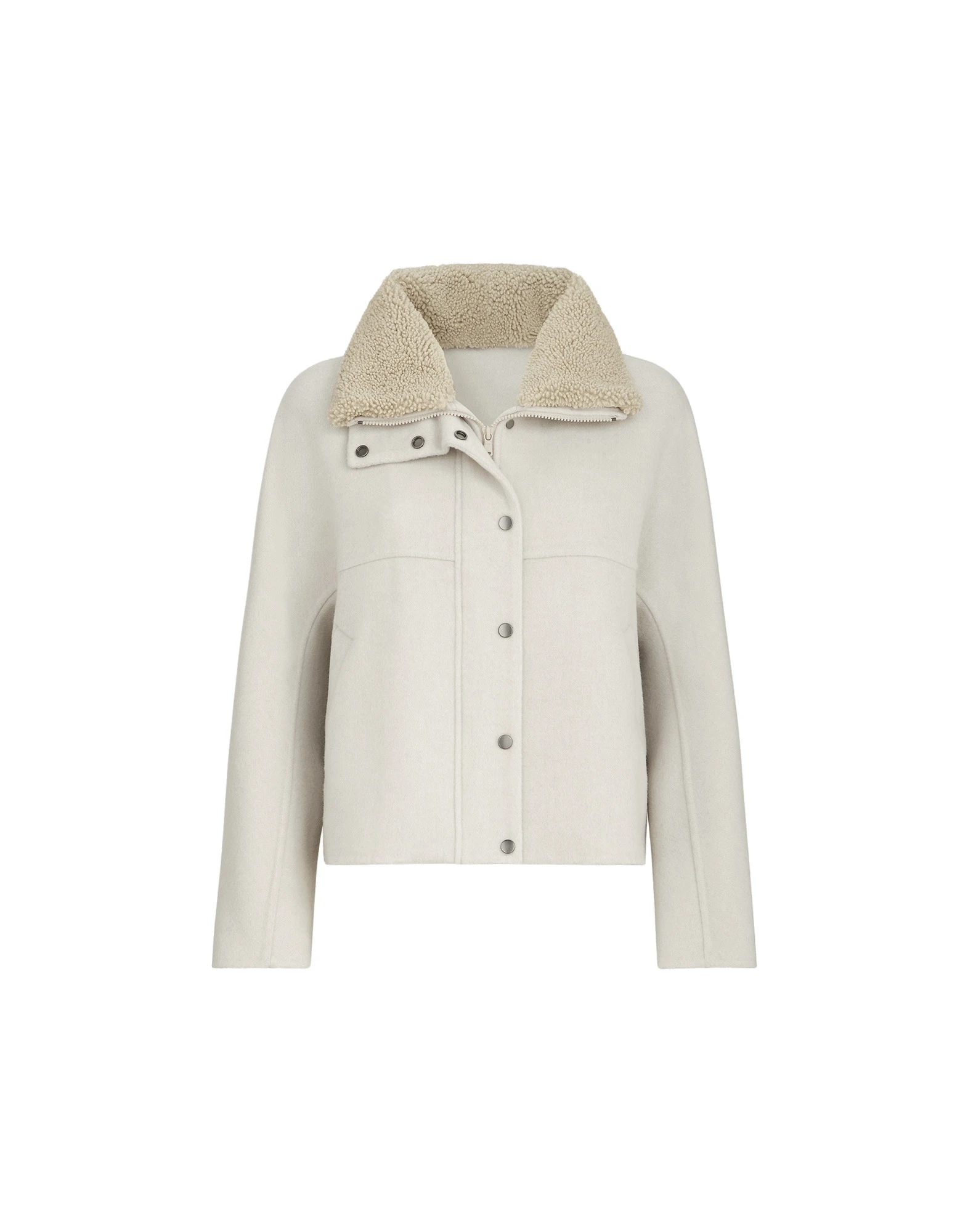 Brunello Cucinelli Handcrafted outerwear jacket in Ivory | Buy Jackets at Luxury Shoes Brunello Cucinelli Handcrafted outerwear jacket in Ivory