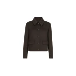 Brunello Cucinelli Handcrafted outerwear jacket in Pine Cone Brown