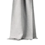 Brunello Cucinelli Hooded knit scarf in Light Grey | Scarves | Luxury Shoes 