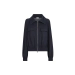 Brunello Cucinelli Interlock cardigan with monili in Cobalt