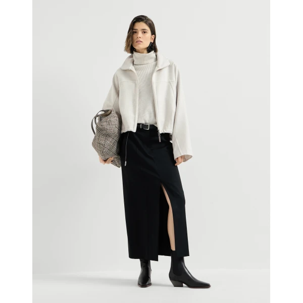 Leather Chelsea boots in Black - Image 6