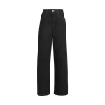 Brunello Cucinelli Loose Barrel trousers in Black