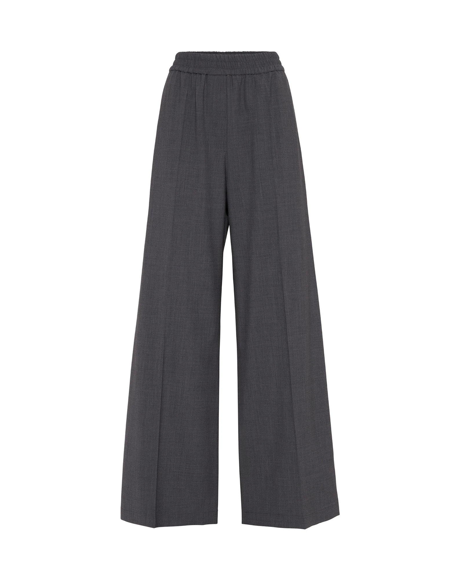 Brunello Cucinelli Loose Track trousers in Lignite Grey Brunello Cucinelli