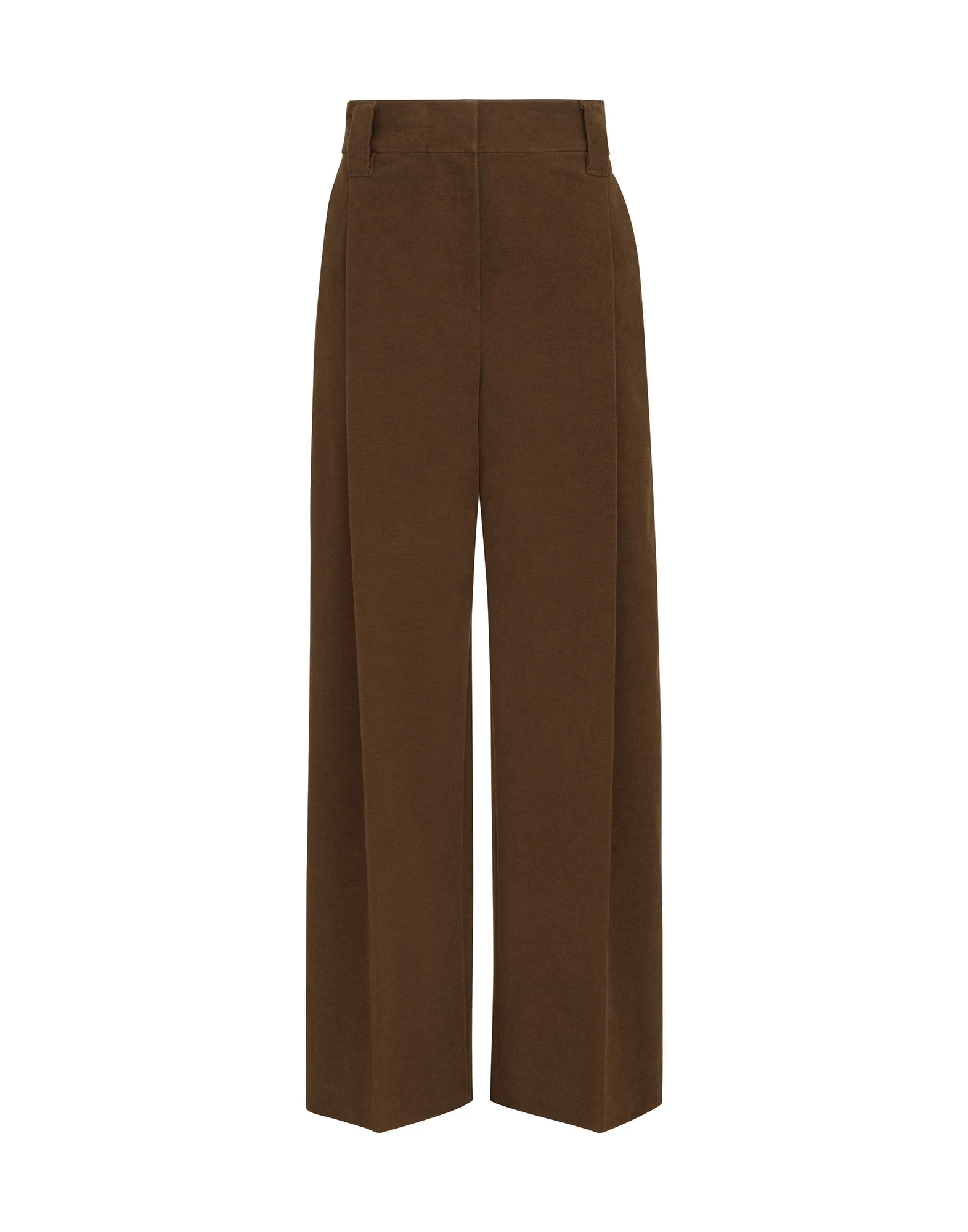Brunello Cucinelli Loose sartorial trousers in Brown Brunello Cucinelli