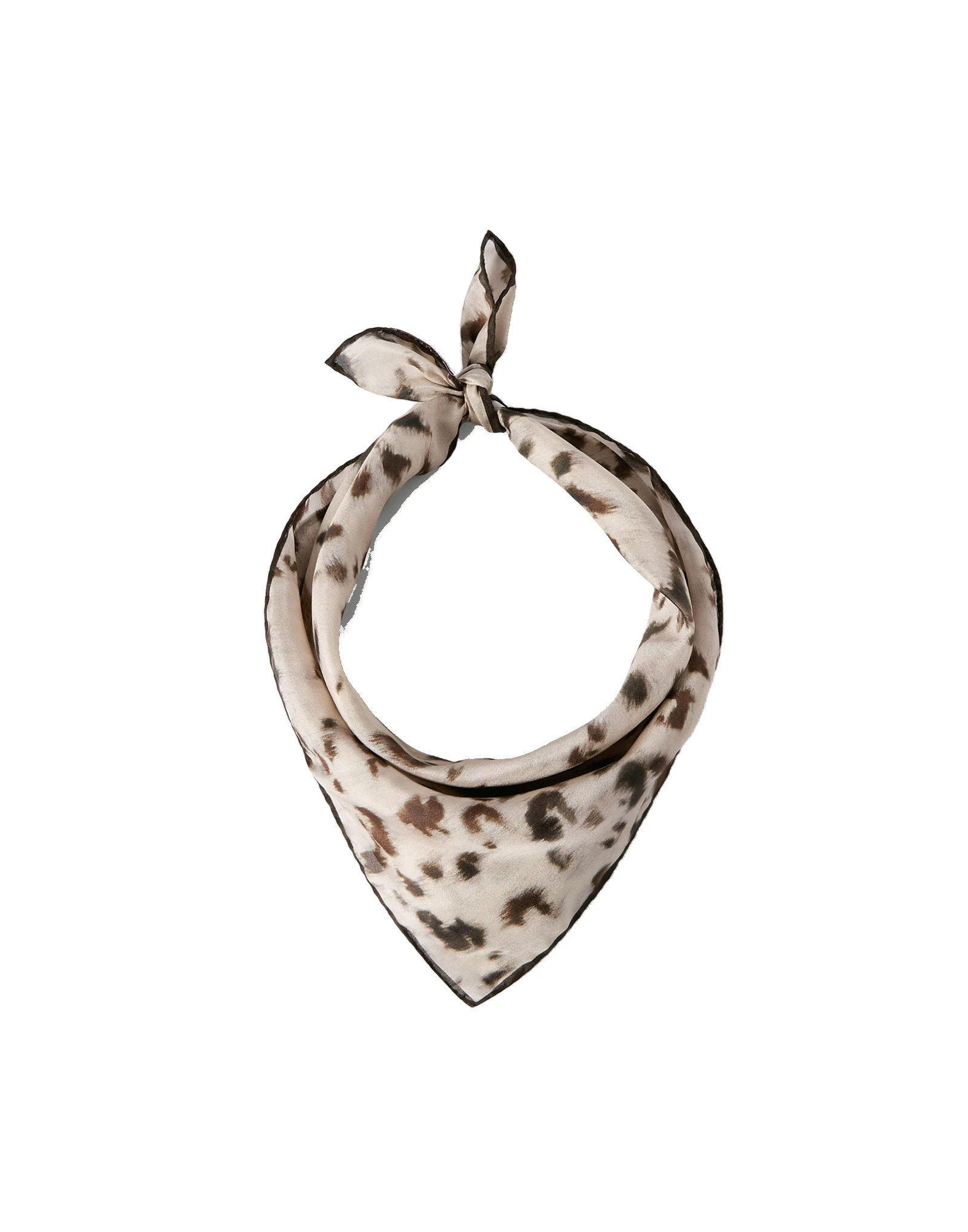 Brunello Cucinelli Lynx Print silk scarf in Beige Brunello Cucinelli Lynx Print silk scarf in Beige | Scarves | Luxury Shoes
