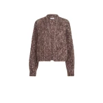 Brunello Cucinelli Malfilé mohair cardigan in Purple