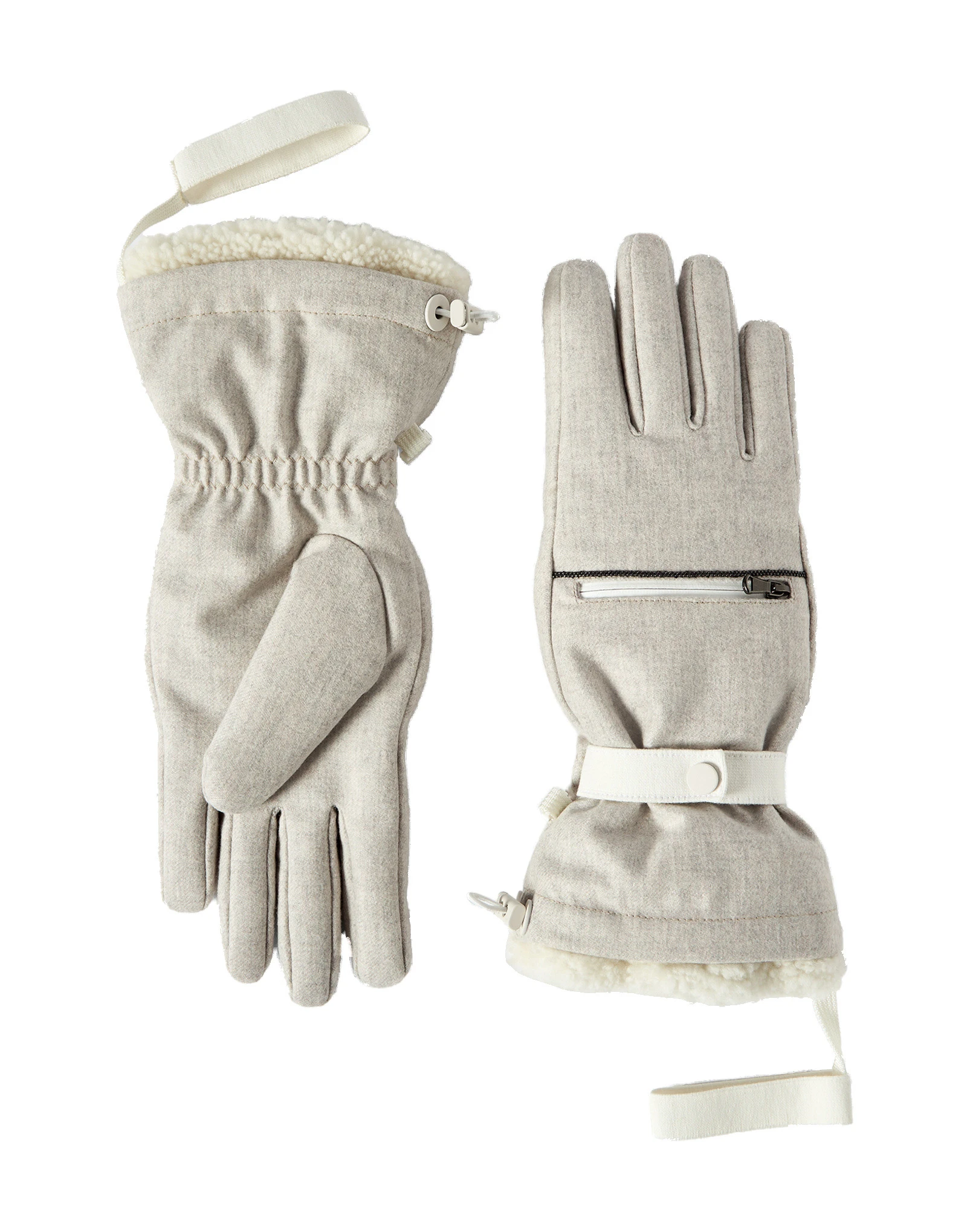 Brunello Cucinelli Mountain gloves in Cool Beige Brunello Cucinelli Mountain gloves in Cool Beige | Gloves | Luxury Shoes