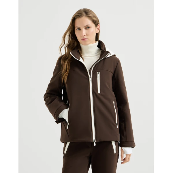 Brunello Cucinelli Mountain outerwear jacket in Brown, view 2 | Jackets | Luxury Shoes 