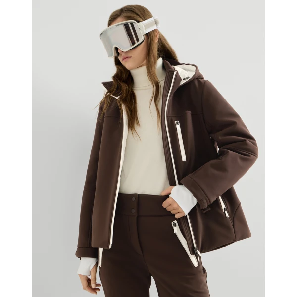 Brunello Cucinelli Mountain outerwear jacket in Brown, view 5 | Jackets | Luxury Shoes 