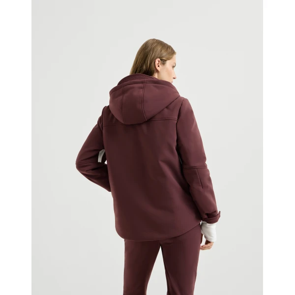 Brunello Cucinelli Mountain outerwear jacket in Cherry, view 3 | Jackets | Luxury Shoes 