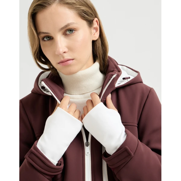 Brunello Cucinelli Mountain outerwear jacket in Cherry, view 4 | Jackets | Luxury Shoes 