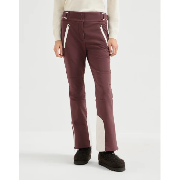 Brunello Cucinelli Mountain trousers in Cherry, view 2 | Pants | Luxury Shoes 