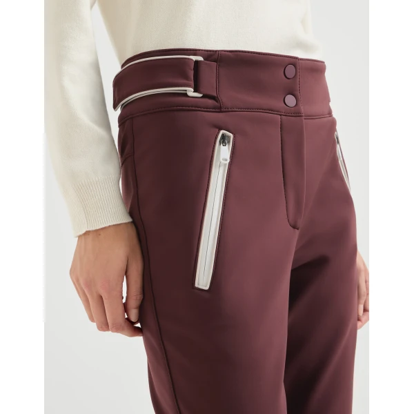 Brunello Cucinelli Mountain trousers in Cherry, view 4 | Pants | Luxury Shoes 