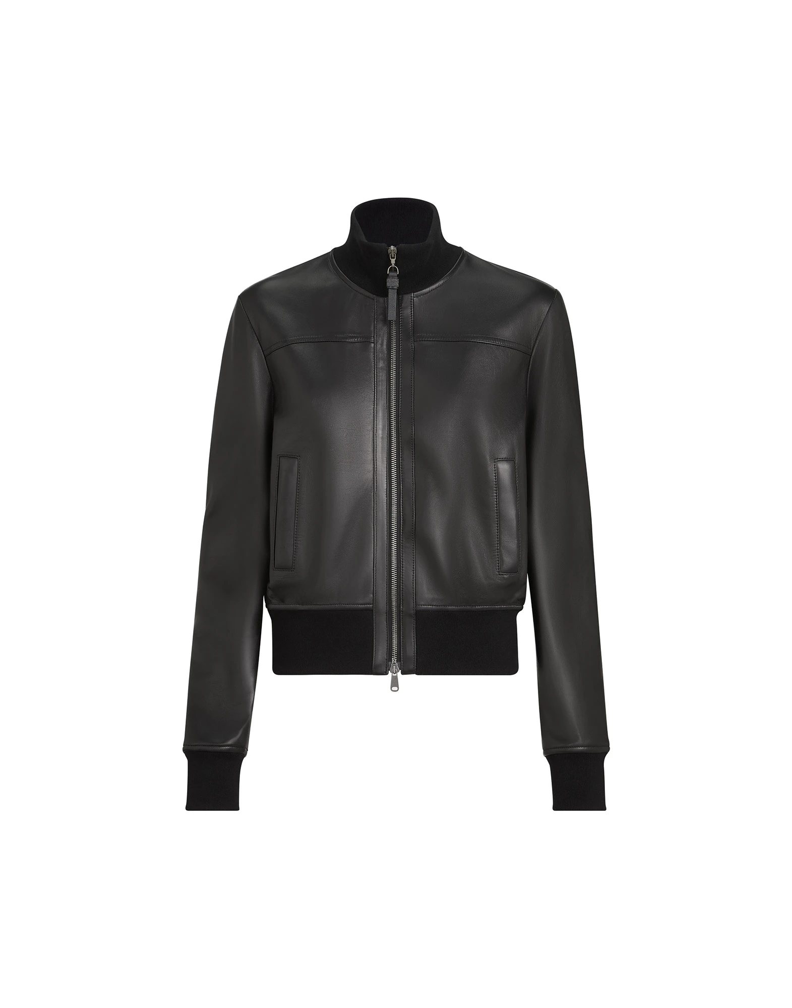 Brunello Cucinelli Nappa leather jacket in Black | Buy Jackets at Luxury Shoes Brunello Cucinelli Nappa leather jacket in Black