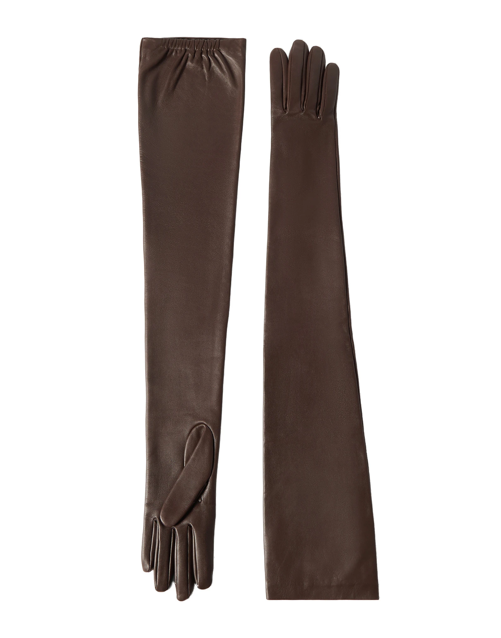 Brunello Cucinelli Nappa long gloves in Rust Brown Brunello Cucinelli Nappa long gloves in Rust Brown | Gloves | Luxury Shoes