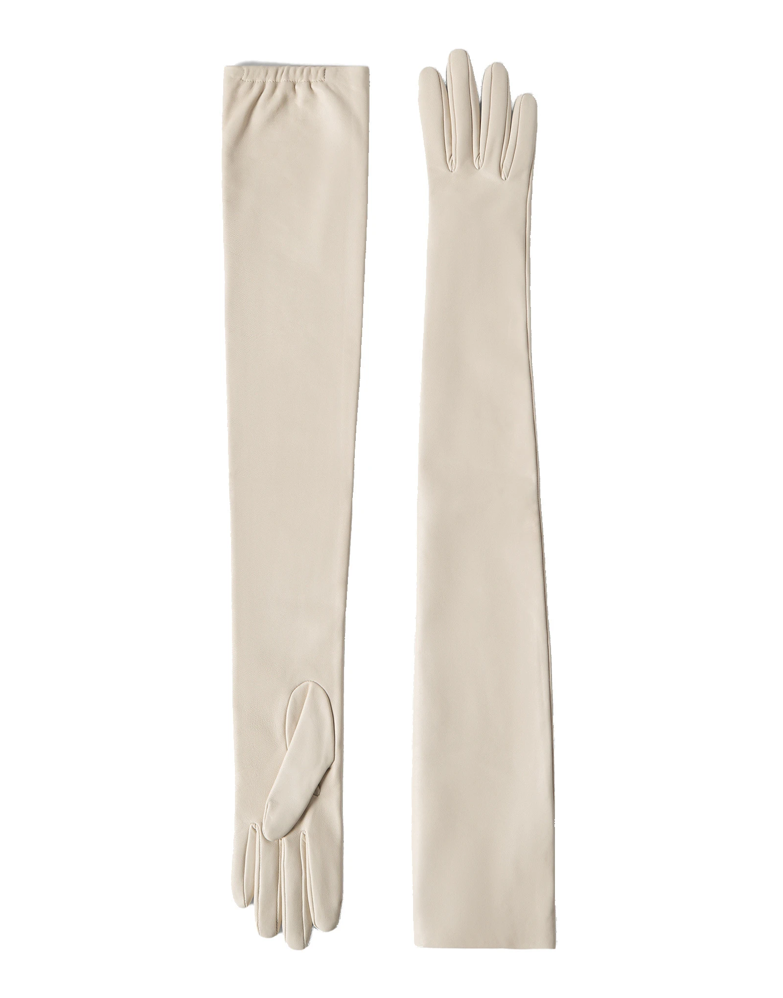Brunello Cucinelli Nappa long gloves in White Brunello Cucinelli Nappa long gloves in White | Gloves | Luxury Shoes