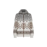 Brunello Cucinelli Nordic heritage cardigan in Pearl | Cardigan | Luxury Shoes 
