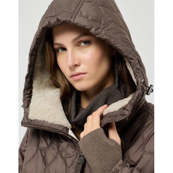 Brunello Cucinelli Nylon outerwear in Coffee, view 4 | Jackets | Luxury Shoes 