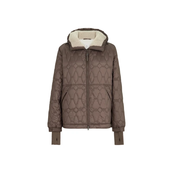 Brunello Cucinelli Nylon outerwear in Coffee | Jackets | Luxury Shoes 