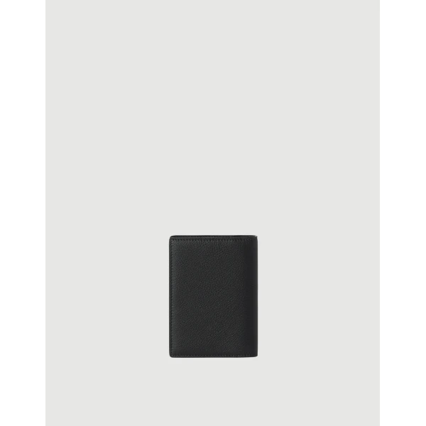 Brunello Cucinelli Passport case in Black, view 2 | Wallets & Purses | Luxury Shoes 