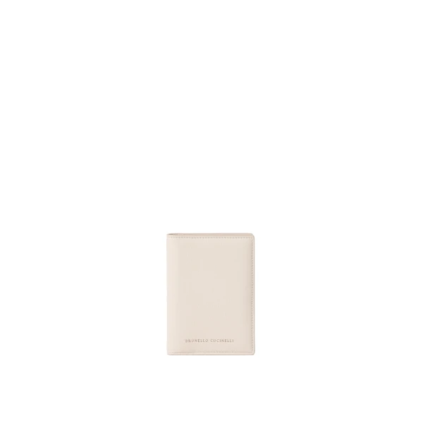 Brunello Cucinelli Passport case in Ivory | Wallets & Purses | Luxury Shoes 