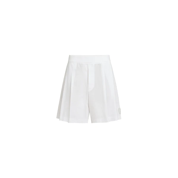 Brunello Cucinelli Piqué shorts in White