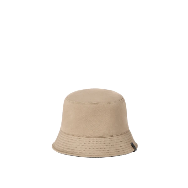 Brunello Cucinelli Reversible bucket hat in Beige | Hats | Luxury Shoes 