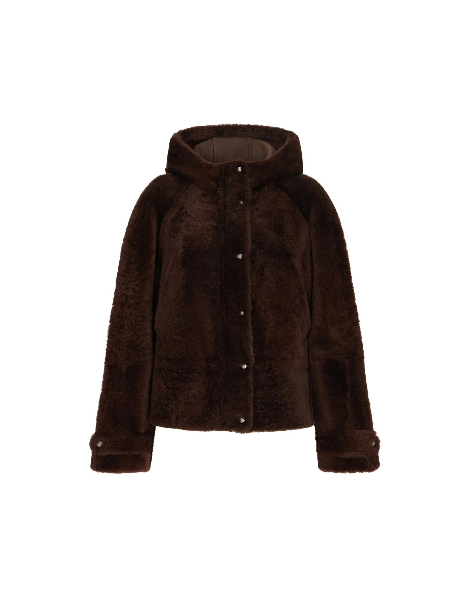 Brunello Cucinelli Shearling outerwear in Brown Gianduia | Buy Jackets at Luxury Shoes Brunello Cucinelli Shearling outerwear in Brown Gianduia