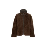 Brunello Cucinelli Shearling reversible outerwear in Brown