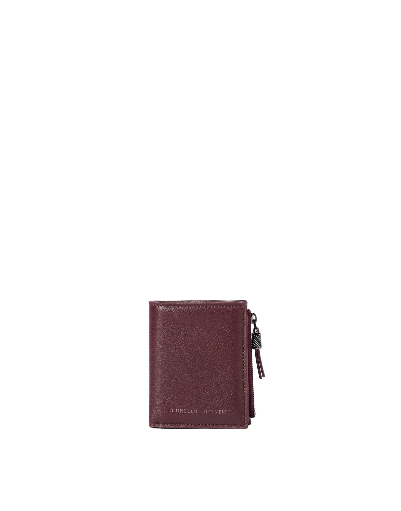 Brunello Cucinelli Small leather wallet in Amaranth Brunello Cucinelli Small leather wallet in Amaranth | Wallets & Purses | Luxury Shoes