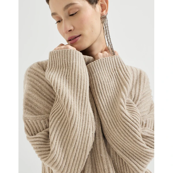 Beige Knitwear