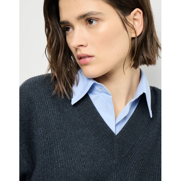 Blue Knitwear