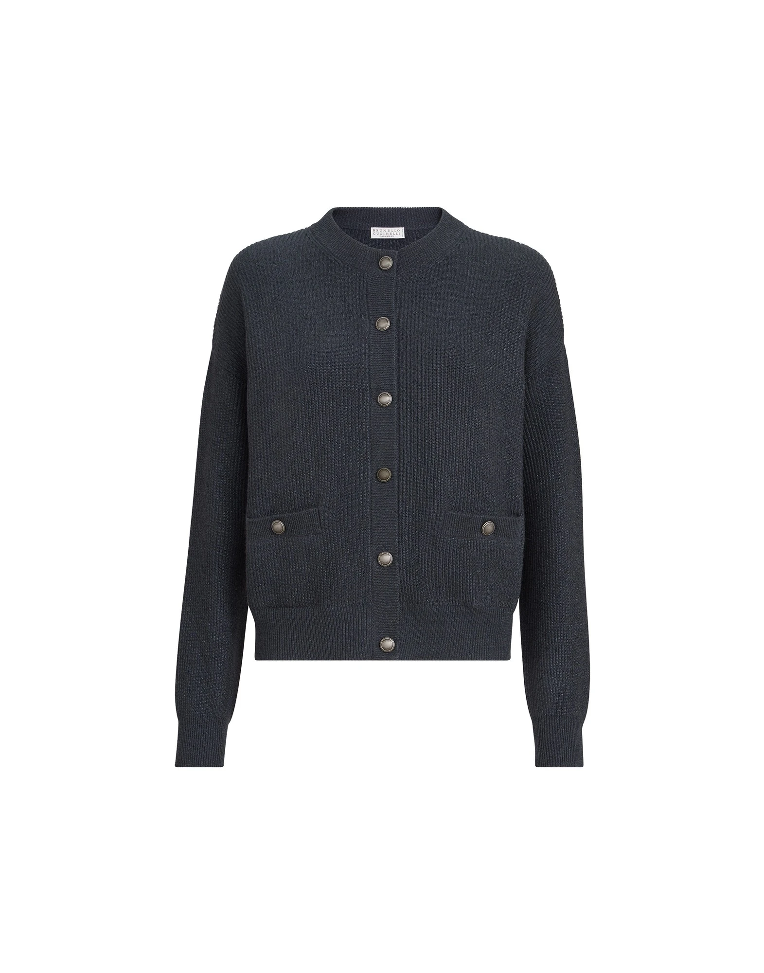 Brunello Cucinelli Sparkling cashmere cardigan in Blue Brunello Cucinelli